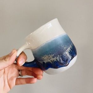 Bonnema Hand Made Porcelain Glazed Mug